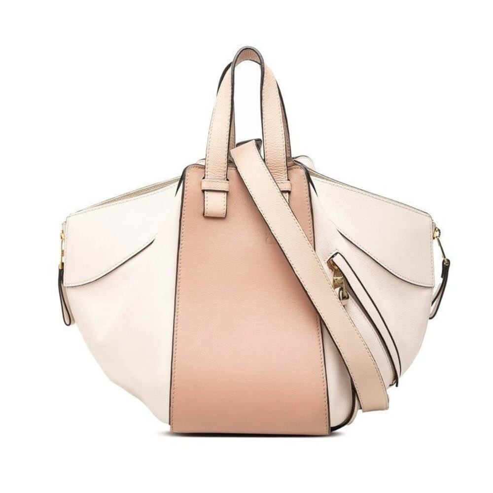 Loewe Hammock Small Leather Handbag Pink